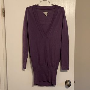 Sarah Pacini Sweater - ONE SIZE - purple